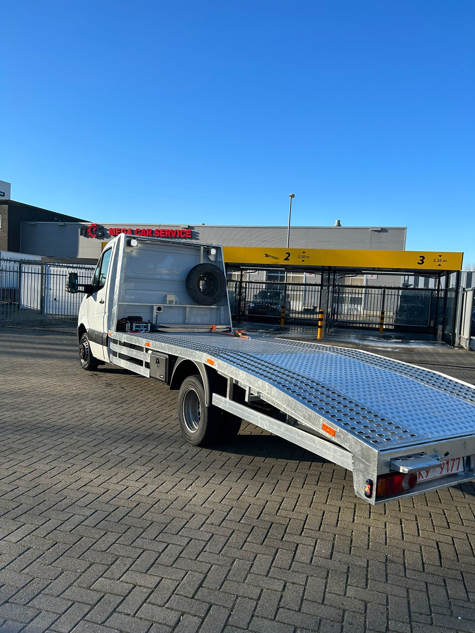 Professionele oprijwagen verhuur